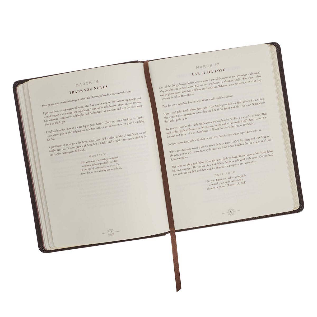 Devotional Radical Wisdom Faux Leather