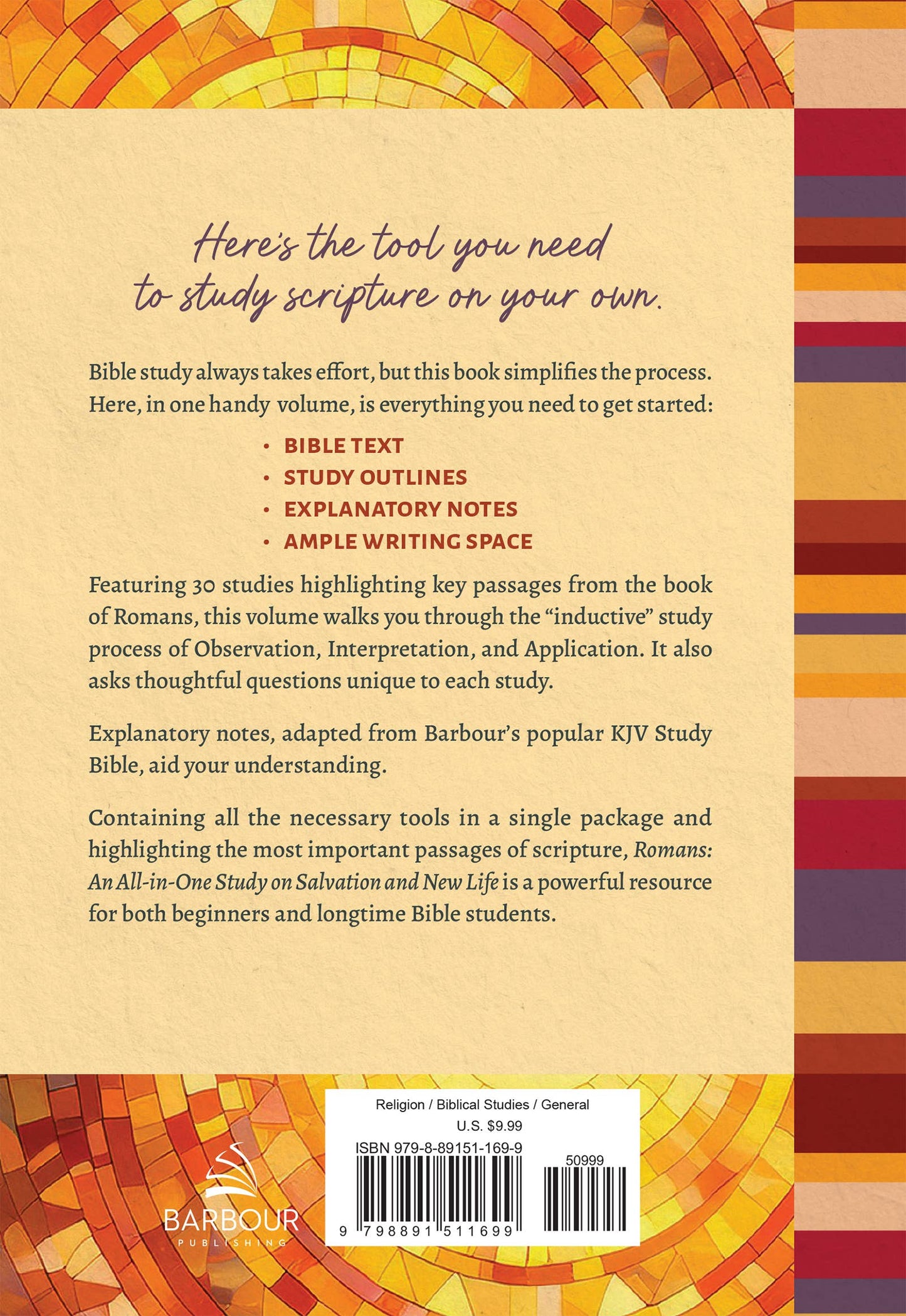 Romans: An All-in-One Study on Salvation and New Life