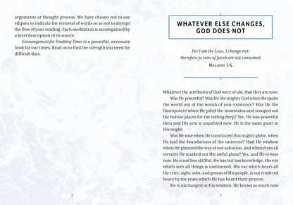 Encouragement for Troubling Times