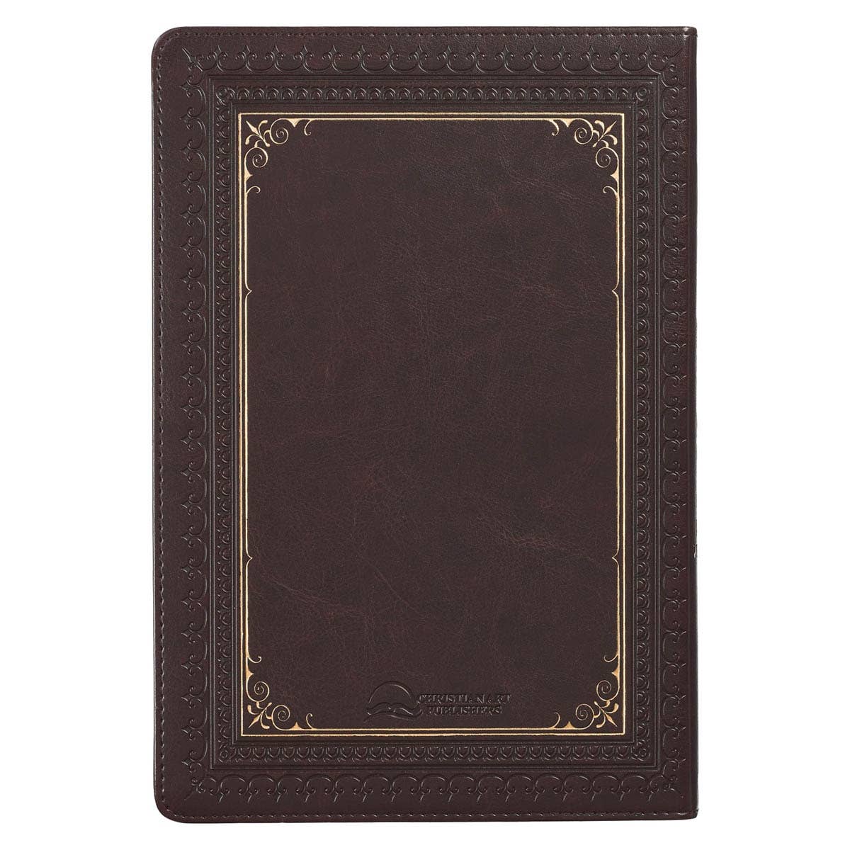 KJV Bible Thinline LP Faux Leather, Dark Brown