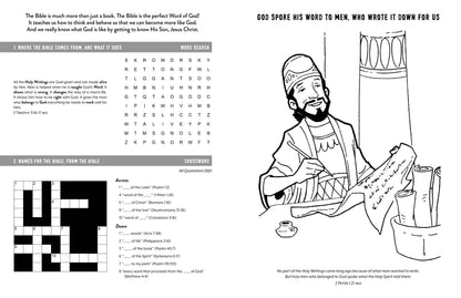 Know Your Bible Activity Book for Kids