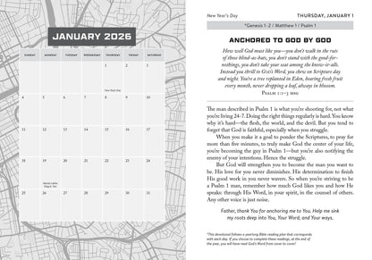Daily Wisdom for Men 2026 Devotional Collection