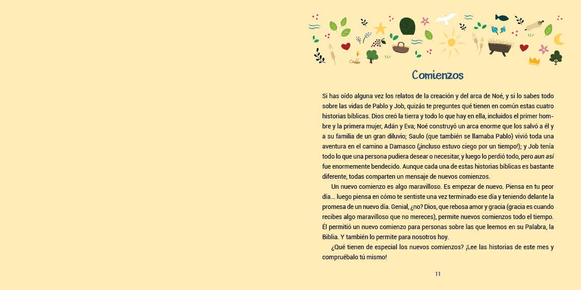 Un año de historias bíblicas