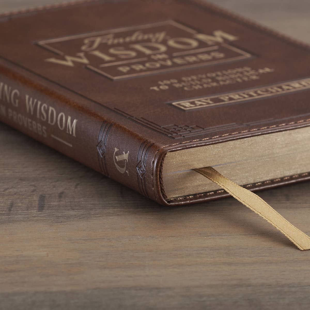 Devotional Finding Wisdom in Proverbs Faux Leather