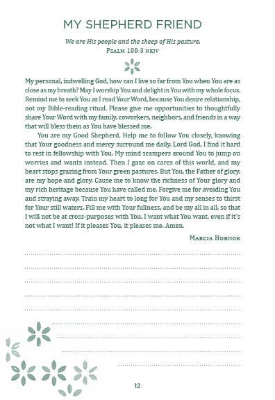 My Prayer Journal: Quiet-Time Prayers for a Woman's Heart