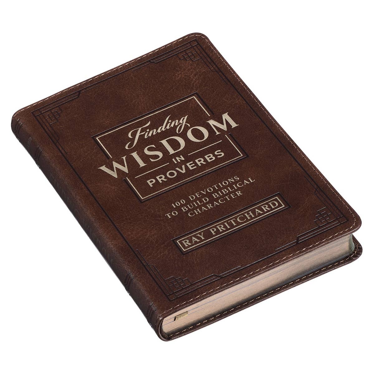 Devotional Finding Wisdom in Proverbs Faux Leather