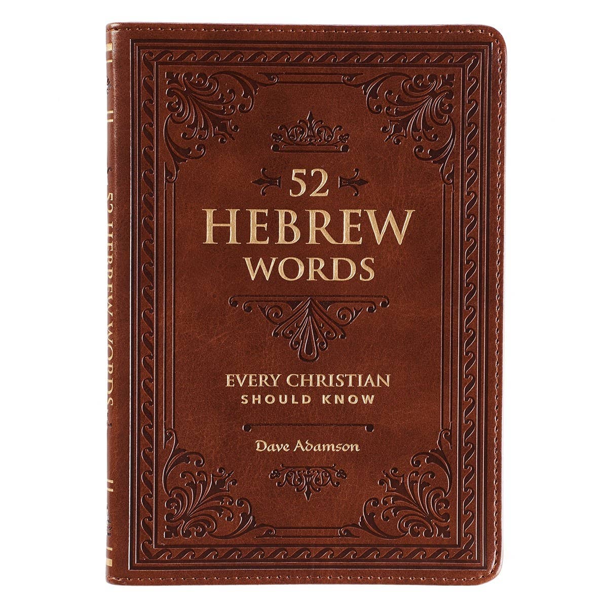 Gift Book 52 Hebrew Words Faux Leather