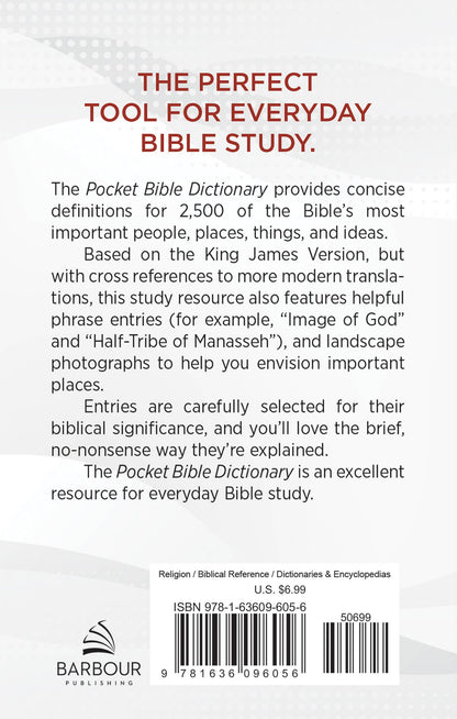 Pocket Bible Dictionary