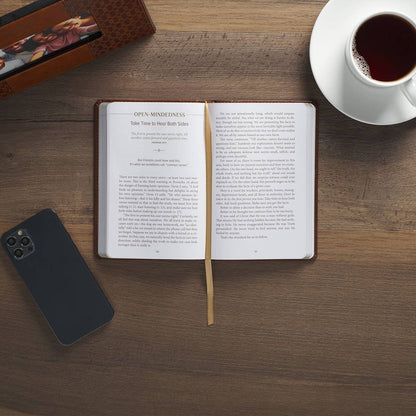 Devotional Finding Wisdom in Proverbs Faux Leather