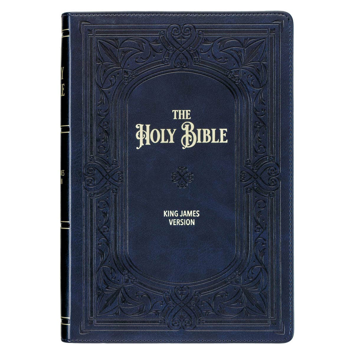 KJV Bible Giant Print Full-size Faux Leather, Midnight Blue