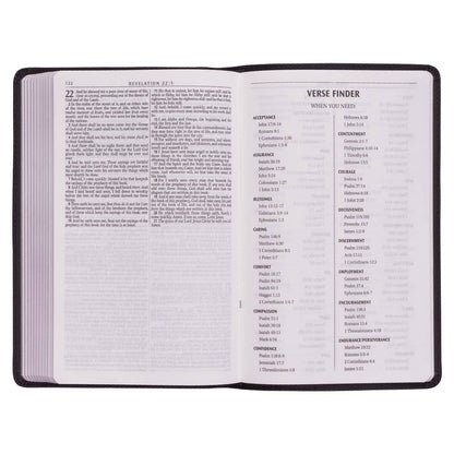 KJV Bible Gift Edition Faux Leather, Black