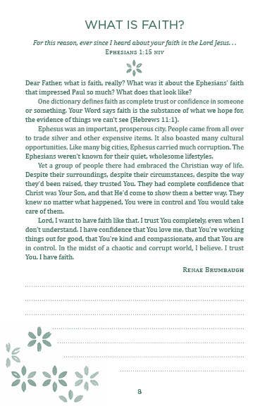 My Prayer Journal: Quiet-Time Prayers for a Woman's Heart