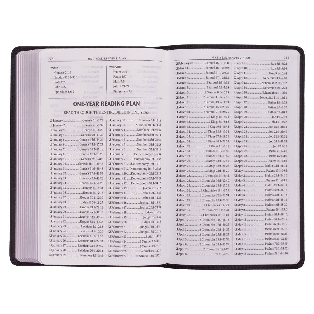 KJV Bible Gift Edition Faux Leather, Black