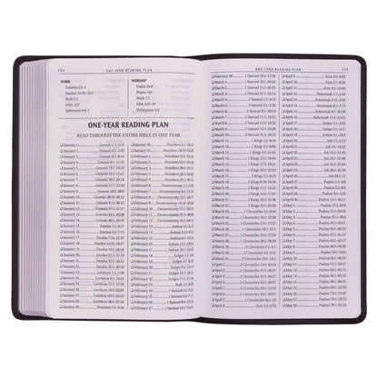 KJV Bible Gift Edition Faux Leather, Black