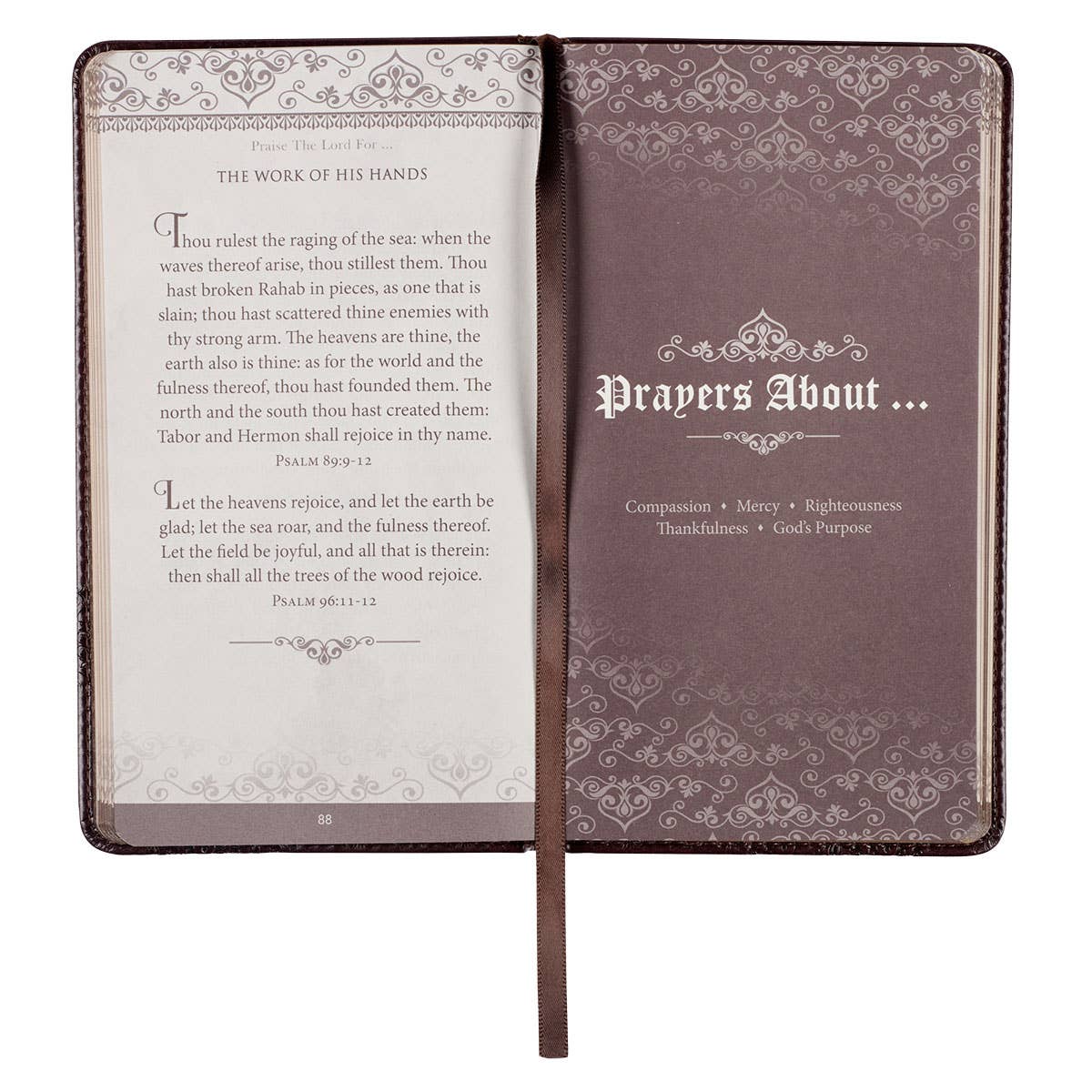 Gift Book Prayers From the KJV Faux Leather