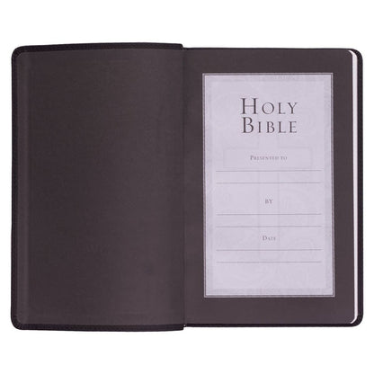 KJV Bible Gift Edition Faux Leather, Black
