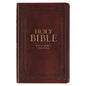 KJV Bible Deluxe Gift Faux Leather, Saddle Tab