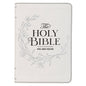 KJV Bible Compact LP Faux Leather, White