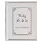 KJV Family Bible Faux Leather Padded HC, White
