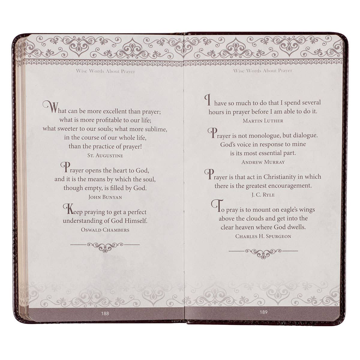 Gift Book Prayers From the KJV Faux Leather