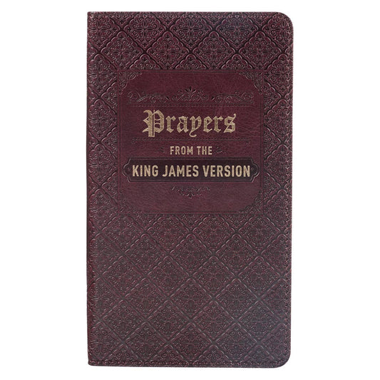 Gift Book Prayers From the KJV Faux Leather
