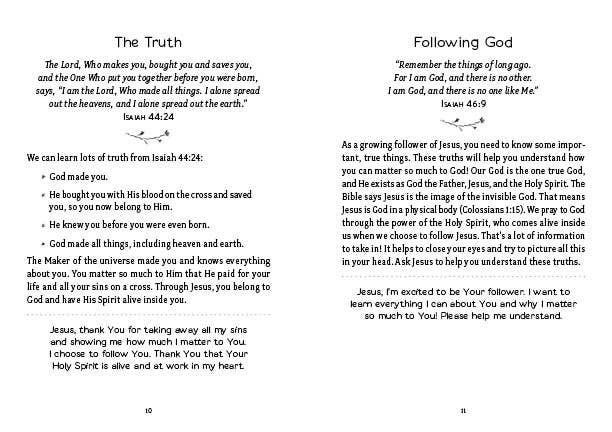 Consider the Lilies: 3-Minute Devotions for Girls