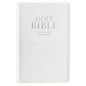KJV Bible Deluxe Gift Faux Leather, White