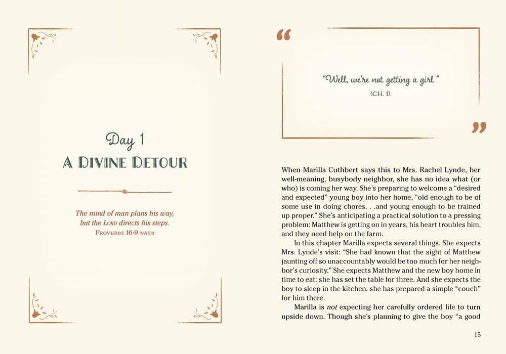 Anne of Green Gables Devotional