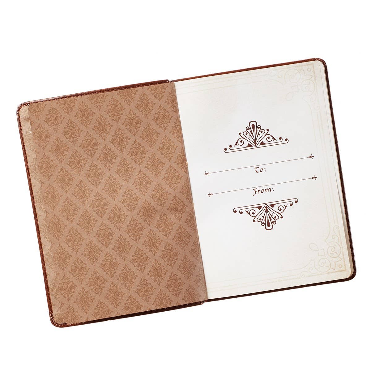 Gift Book 52 Hebrew Words Faux Leather