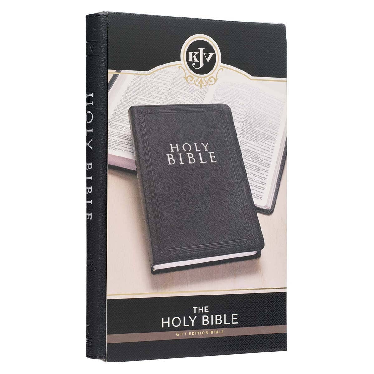 KJV Bible Gift Edition Faux Leather, Black