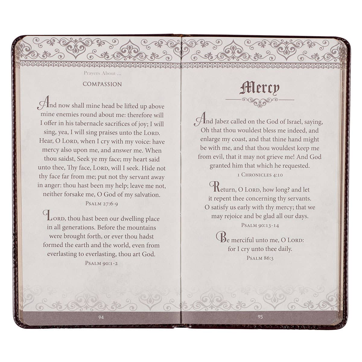 Gift Book Prayers From the KJV Faux Leather